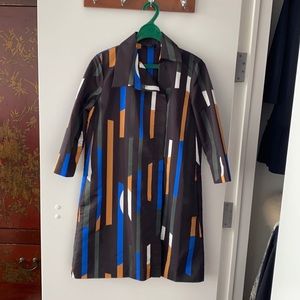 Cos size US 6/ EU 36 Jacket-dress with geometric designs